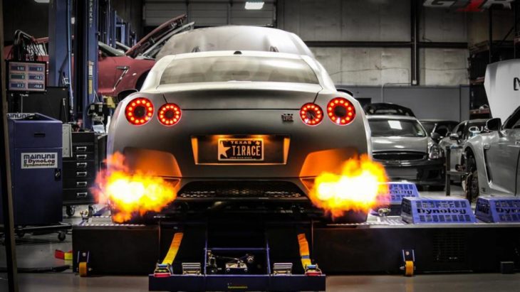 Nissan GT-R with impressive 2438 hp